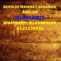 Renta de Madera y Andamios Avalos Wooding chat bot